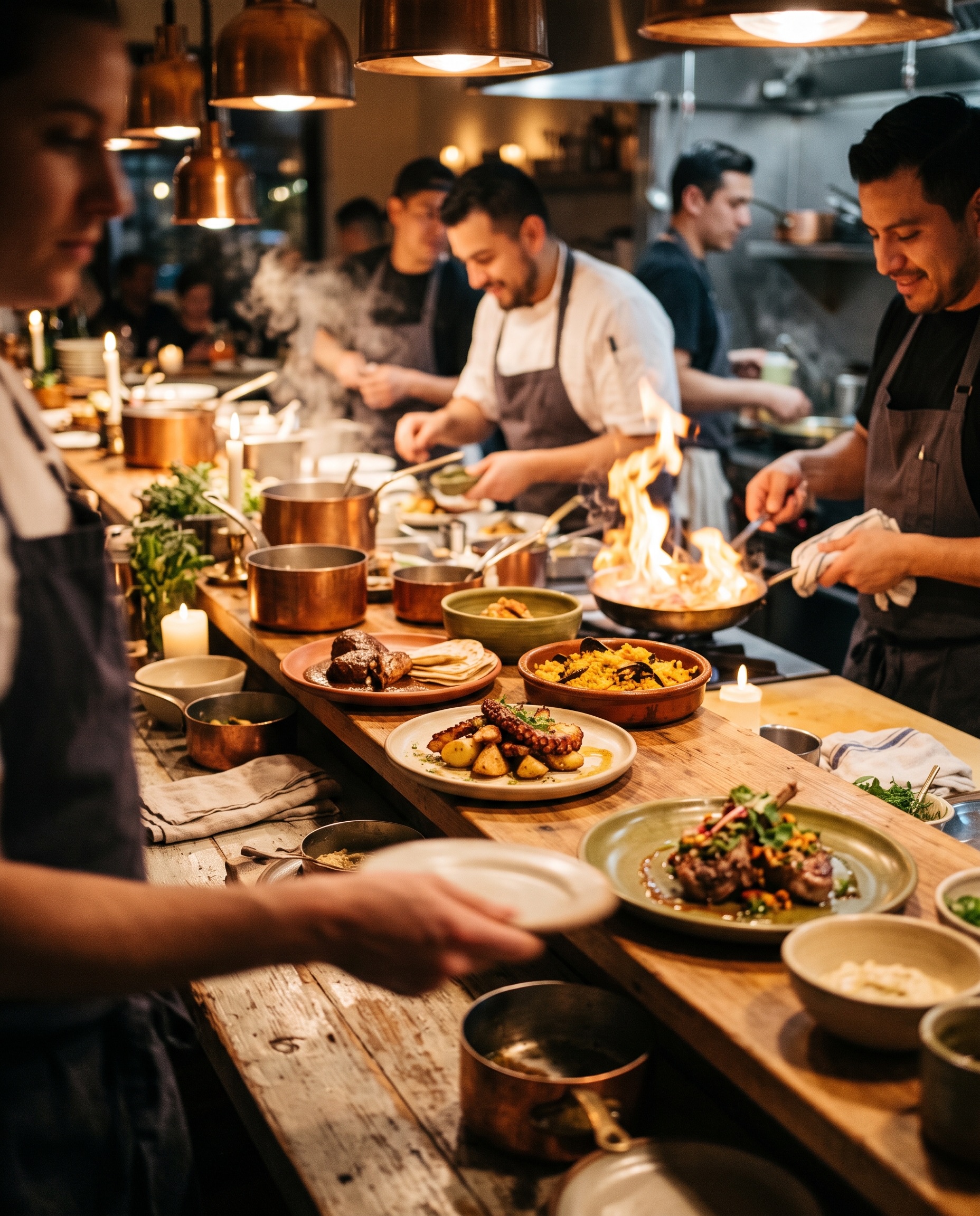 Inside the Casa Blanca kitchen