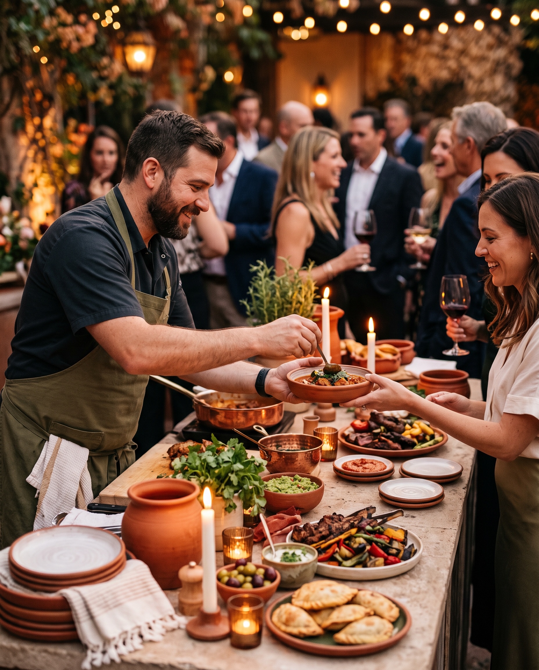 Casa Blanca off-site catering